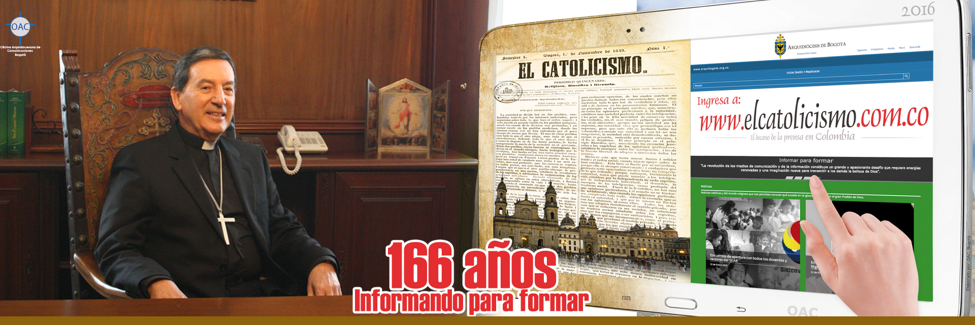 Invitación del Señor Cardenal a ver El Catolicismo.com.co