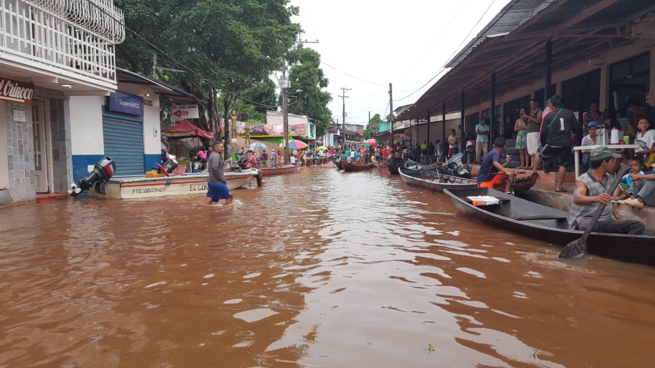 Puerto Carreño sigue inundada y necesita ayuda