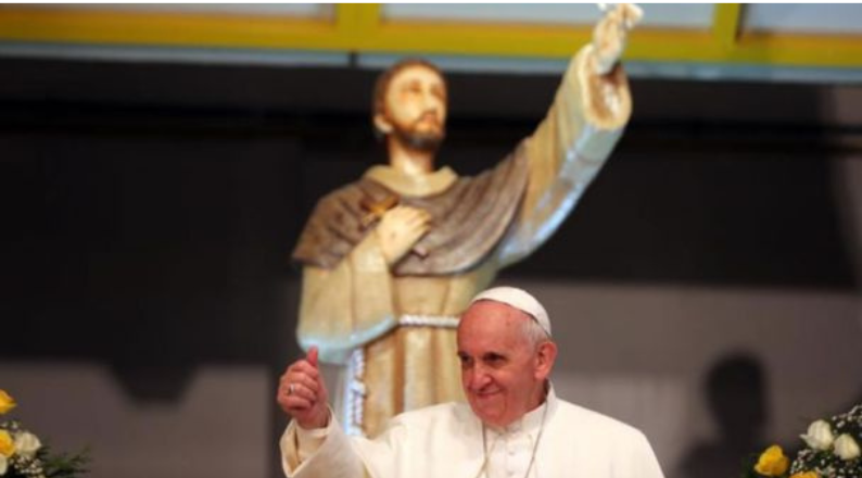 De san Francisco al papa Francisco