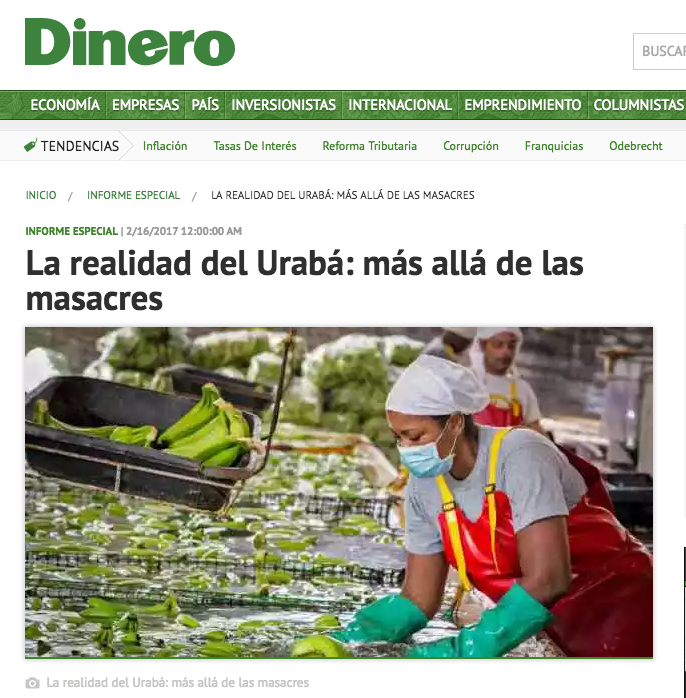 La realidad del Urabá: más allá de las masacres