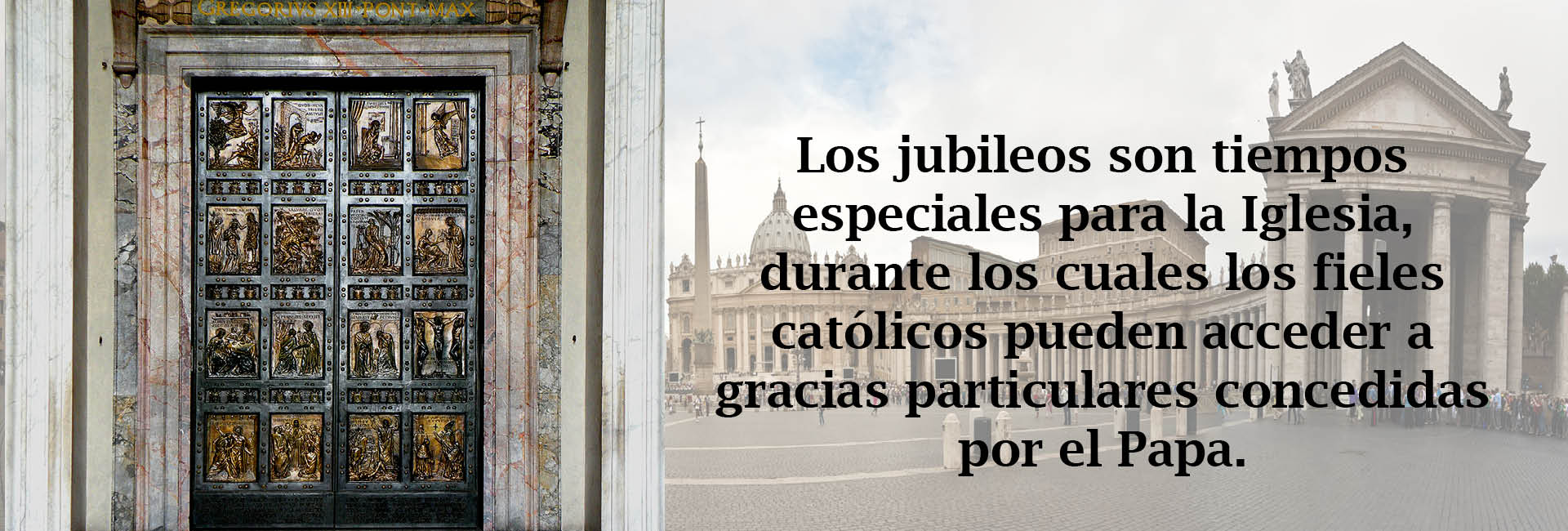 Peregrinaje a pie para los fieles hasta la Puerta Santa