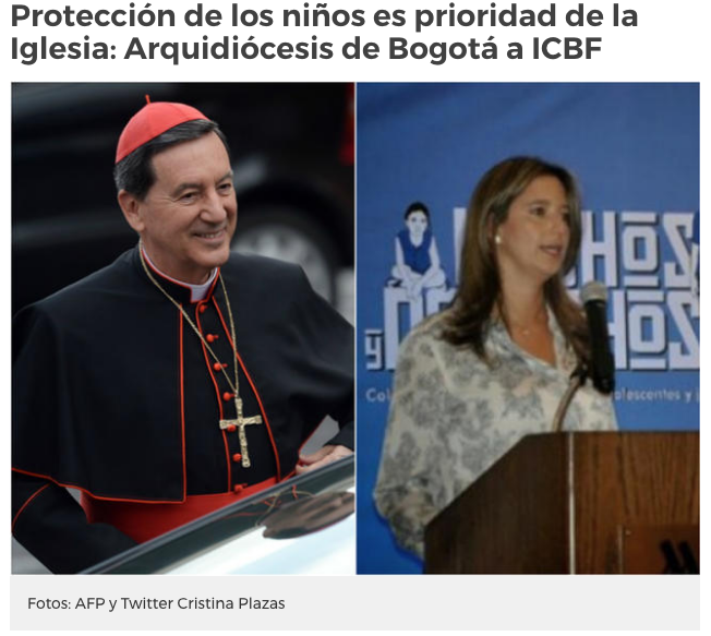 Protección de los niños es prioridad de la Iglesia: Arquidiócesis de Bogotá a ICBF