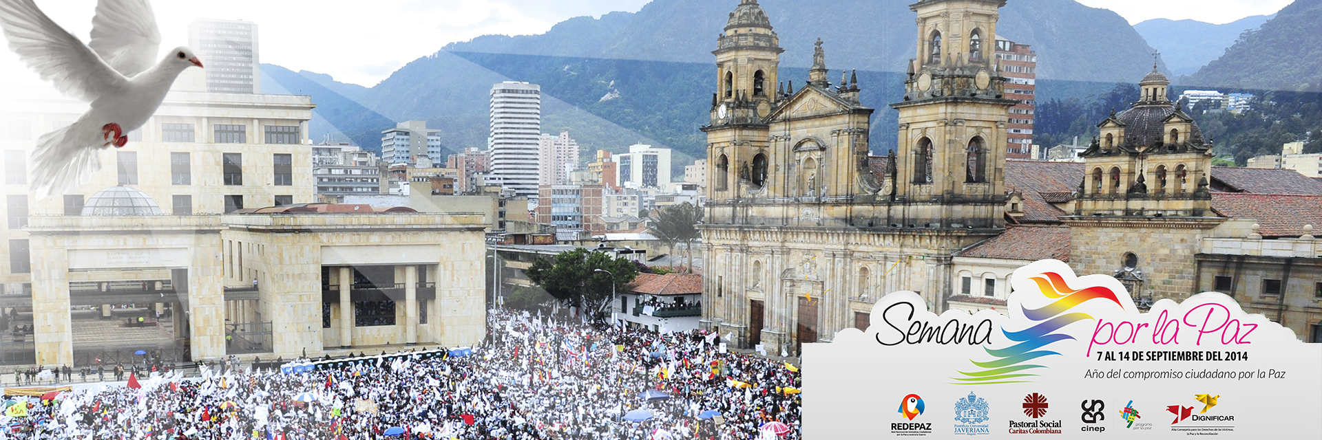 En Colombia con los pies en la tierra se caminó en la Semana por la Paz