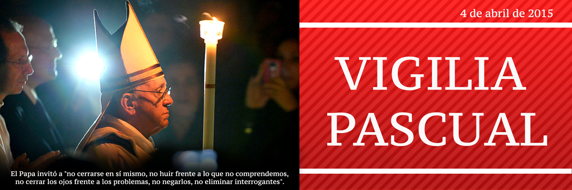 Entrar en el Misterio Pascual con humildad y de la mano de la Virgen María