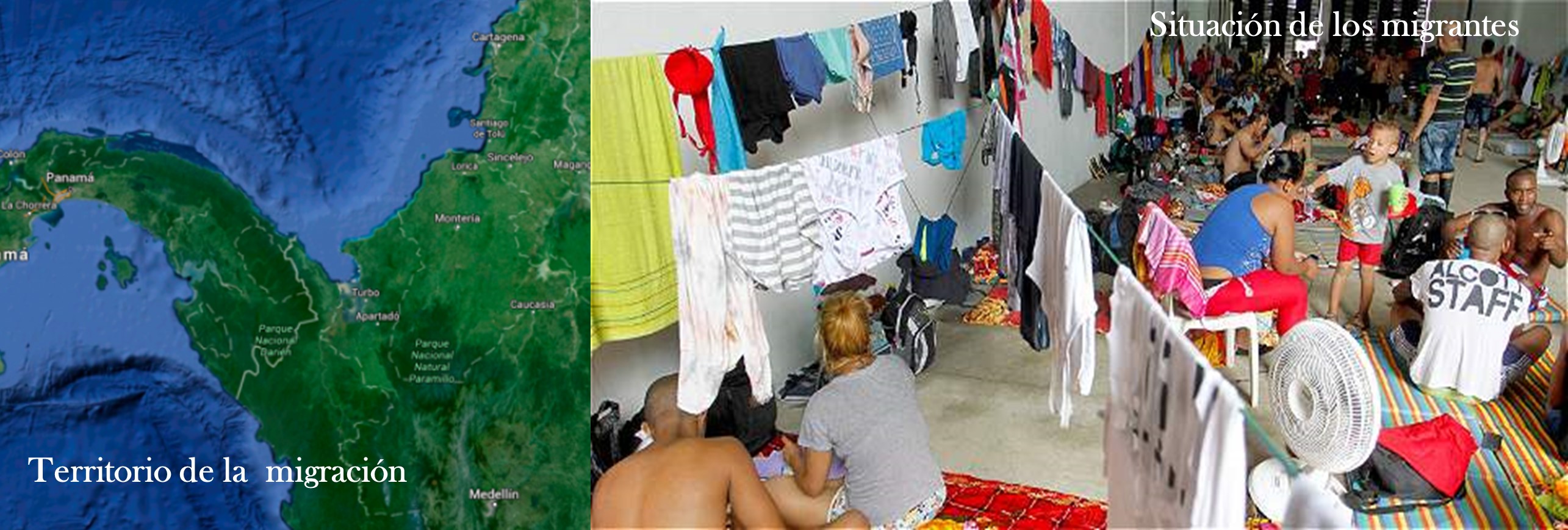 Porque anduve forastero y me recibiste...