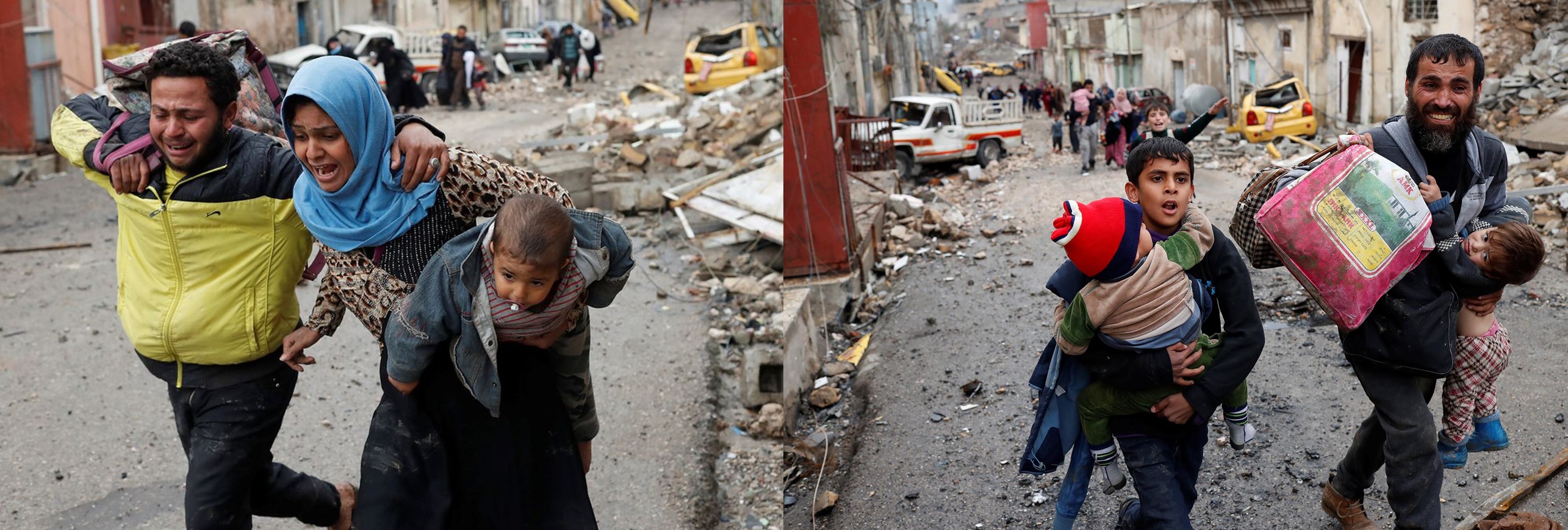 Los civiles atrapados en Mosul necesitan protección urgente