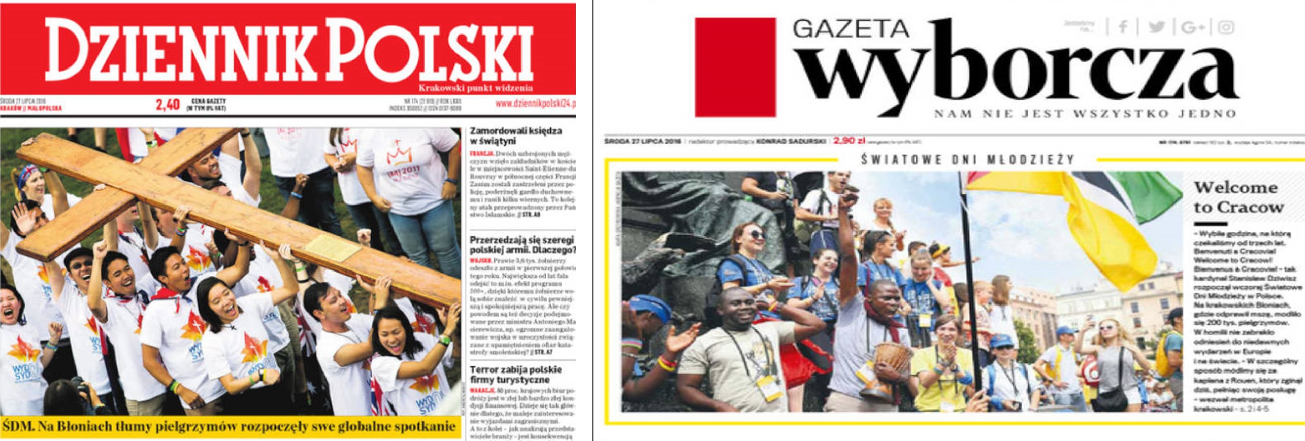 Stanislaw Dziwisz, cardenal de Cracovia ha inaugurado la Jornada