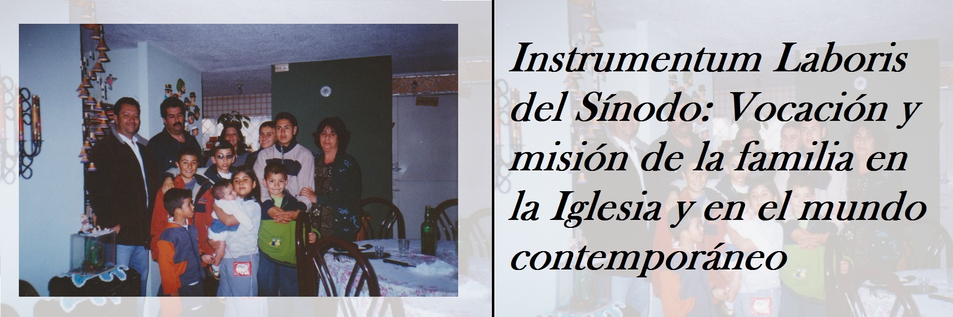 Instrumentum Laboris del Sínodo