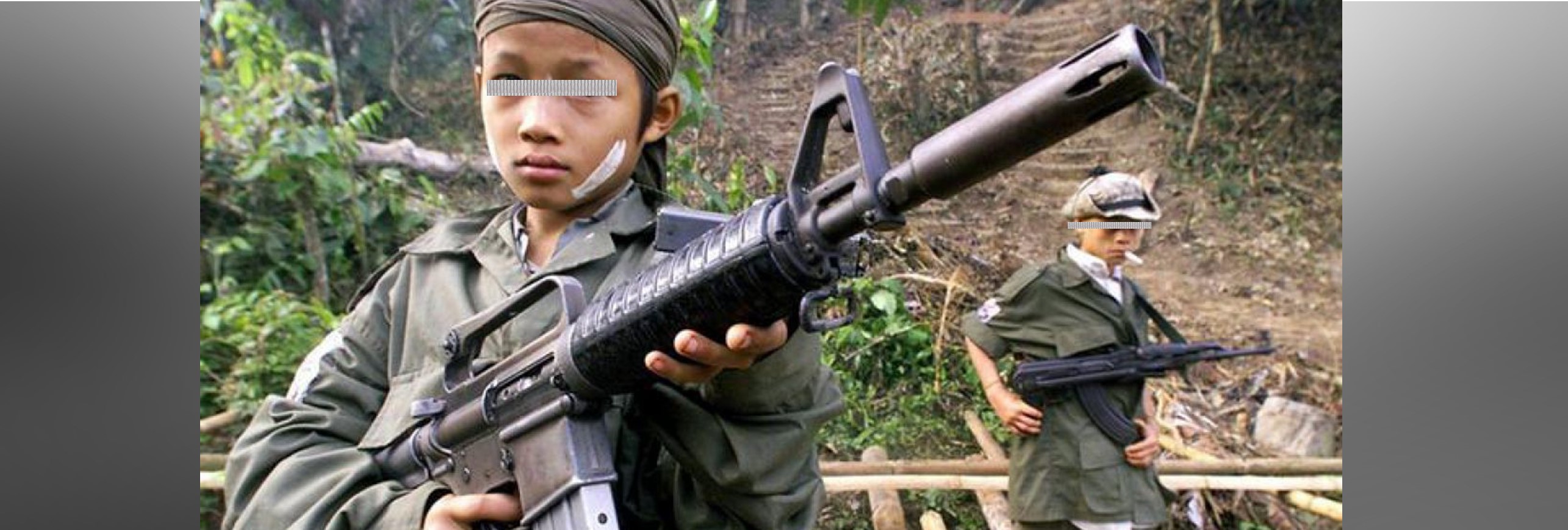 Francisco pide acabar con la esclavitud de los niños soldados