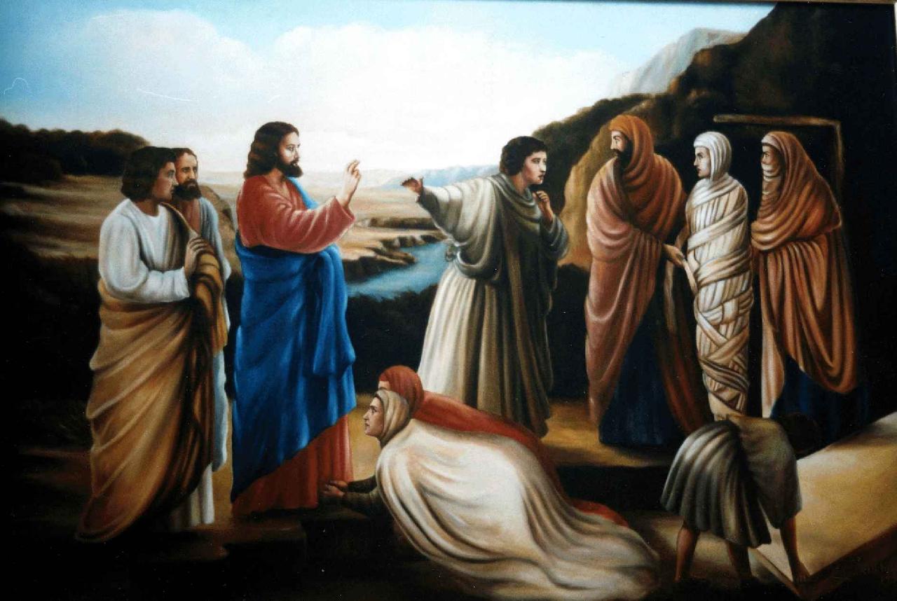 LITURGIA Abril 2Jesús se confronta con la muerte