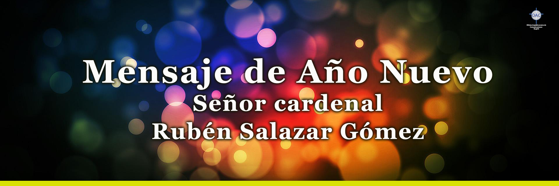 Mensaje de Año Nuevo