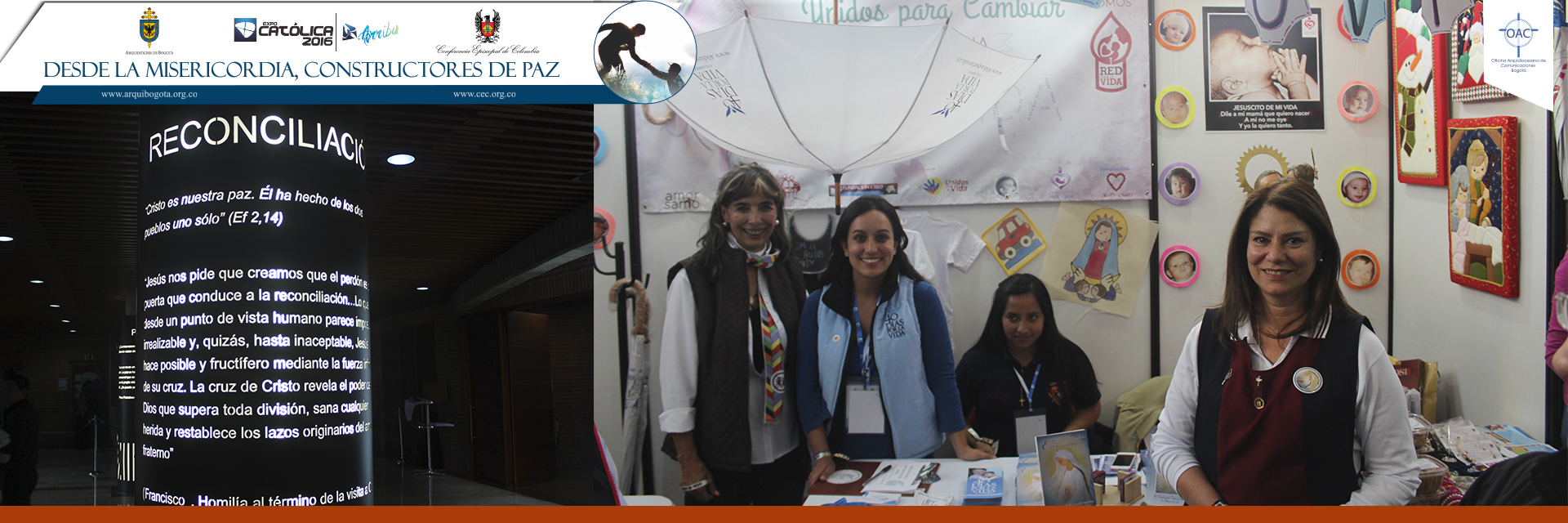 La Reconciliación marcó el segundo día de ExpoCatólica