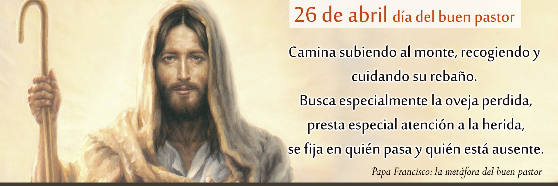 26 de abril - Día del Buen Pastor