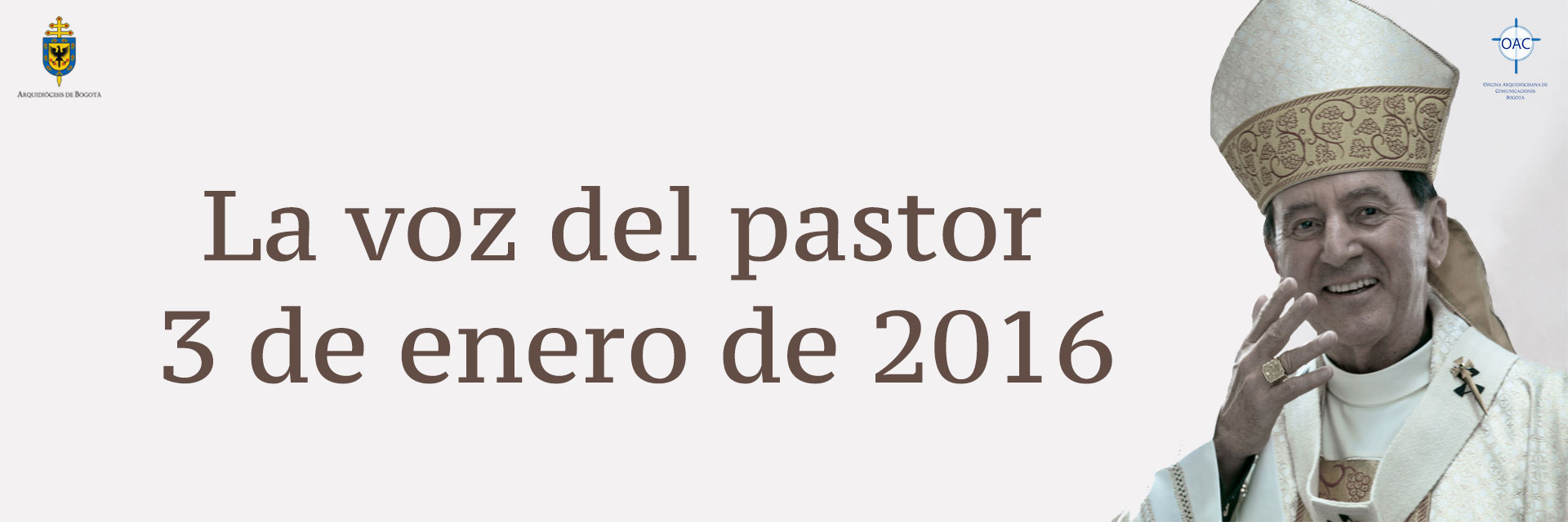 La voz del pastor 3 de enero de 2016