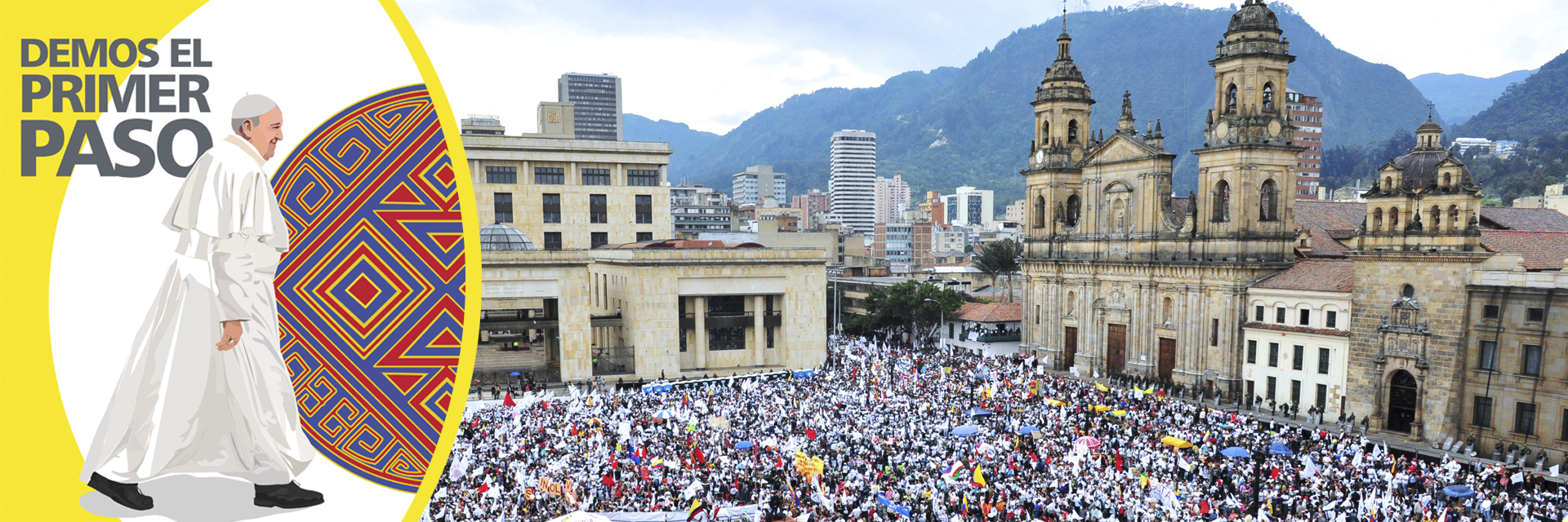 El papa Francisco nos invita al encuentro, la fraternidad y la unión de todos los Colombianos