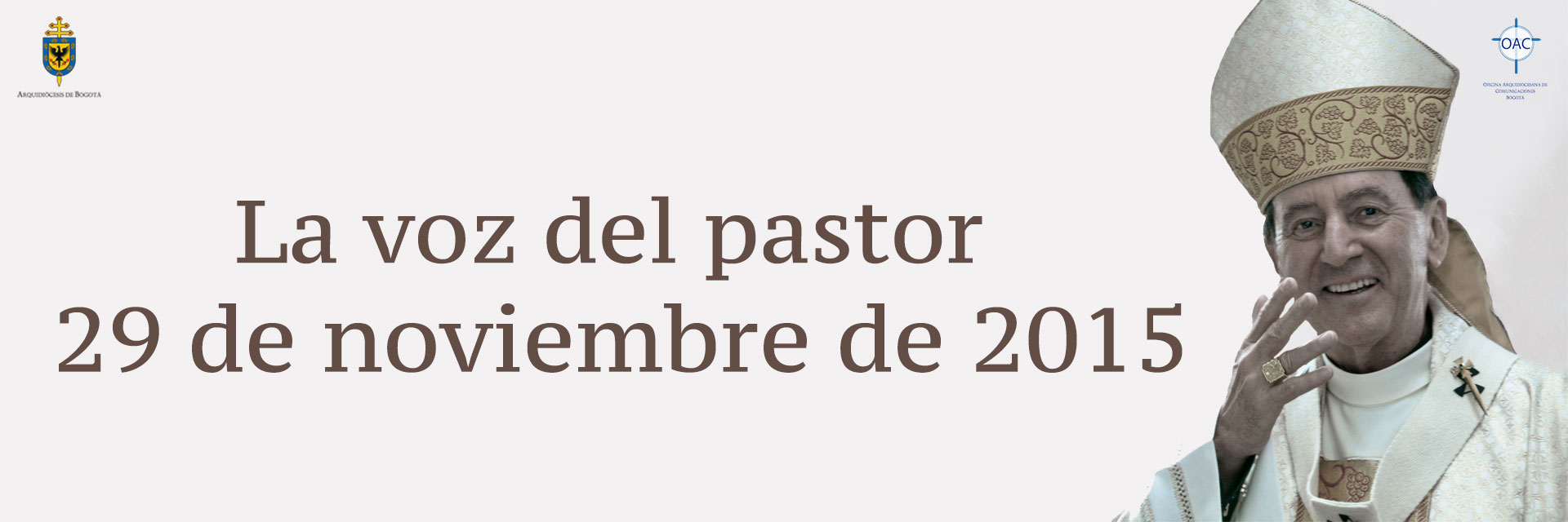 La voz del pastor 29 de noviembre de 2015