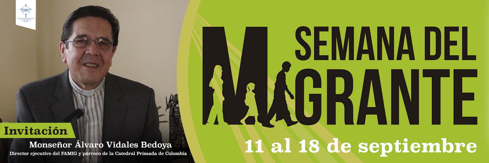 Invitación: Apertura a la semana del migrante