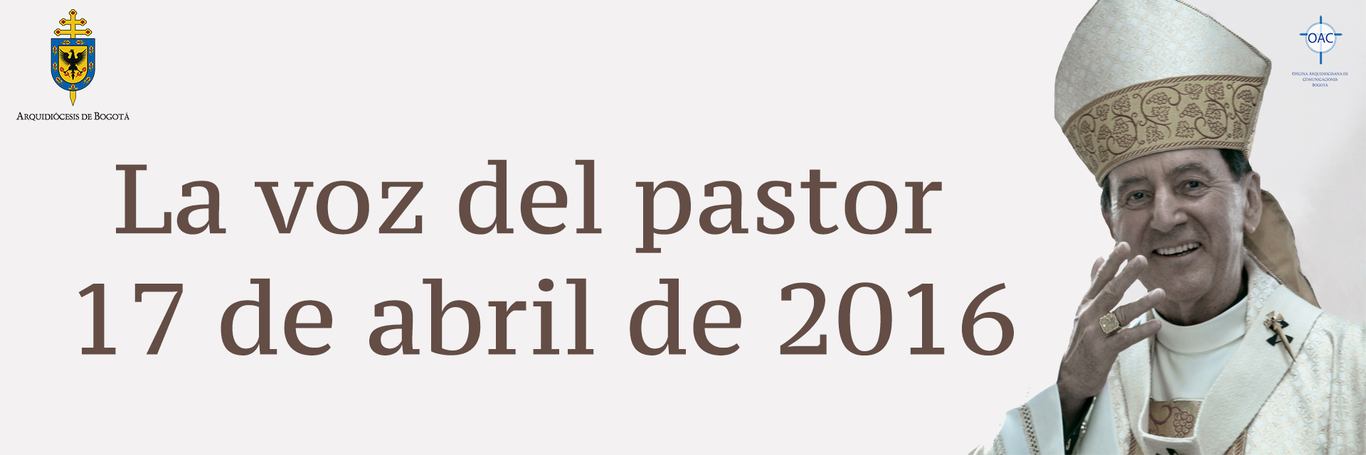 La voz del pastor 17 de abril de 2016