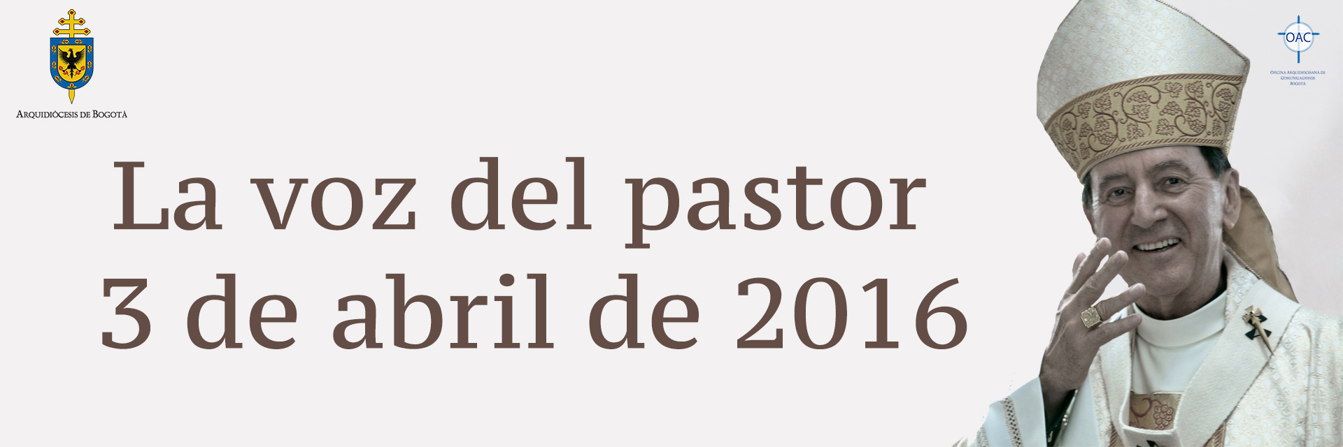 La voz del pastor 3 de abril de 2016