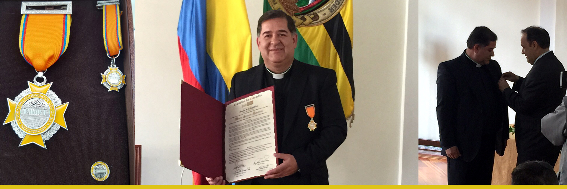 Reconocimiento a la Iglesia a través de la obra de monseñor Gabriel Londoño Sepúlveda