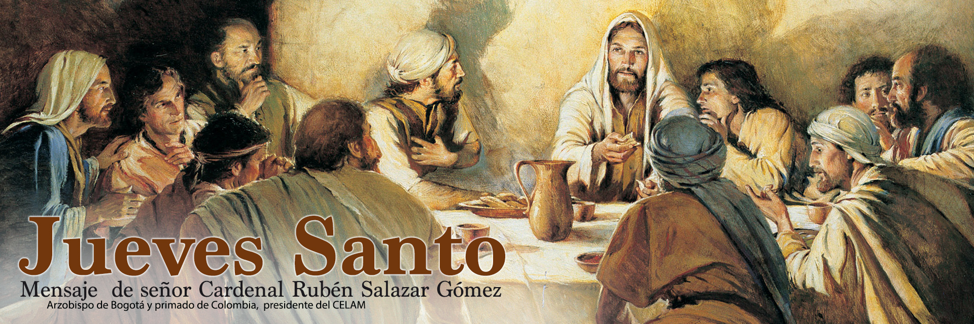 Mensaje del señor cardenal - jueves Santo de 2017