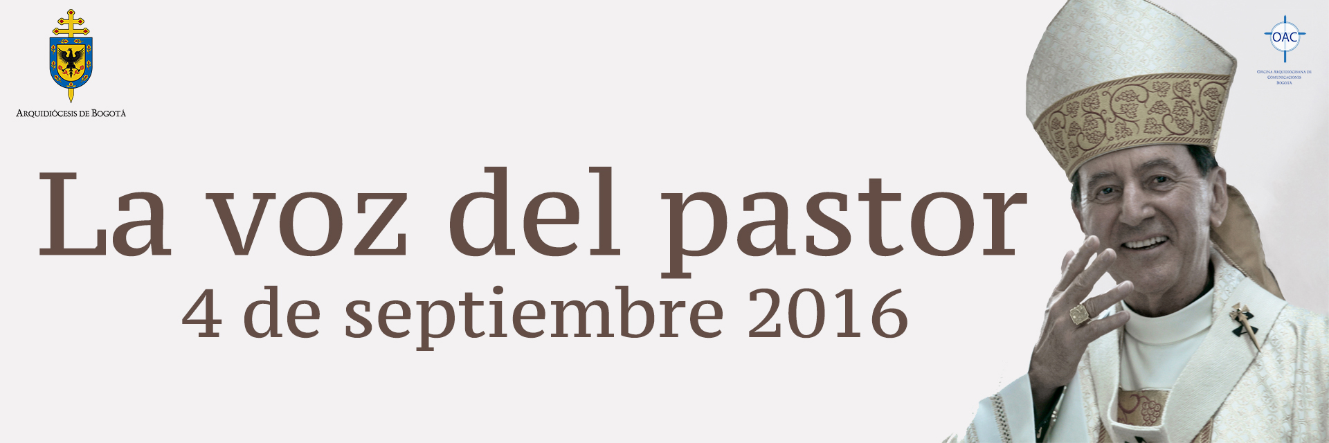 La voz del pastor 4 de septiembre de 2016