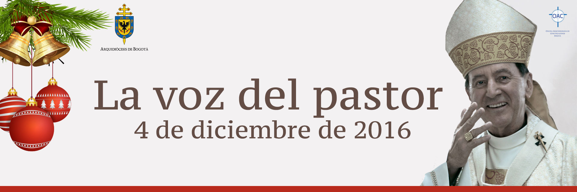 La voz del pastor 4 de diciembre de 2016
