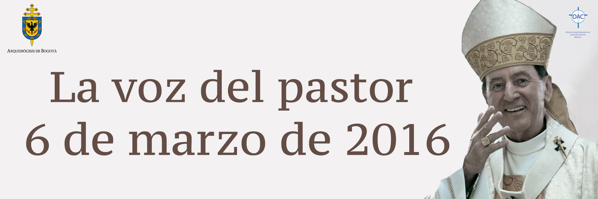 La voz del pastor 6 de marzo de 2016