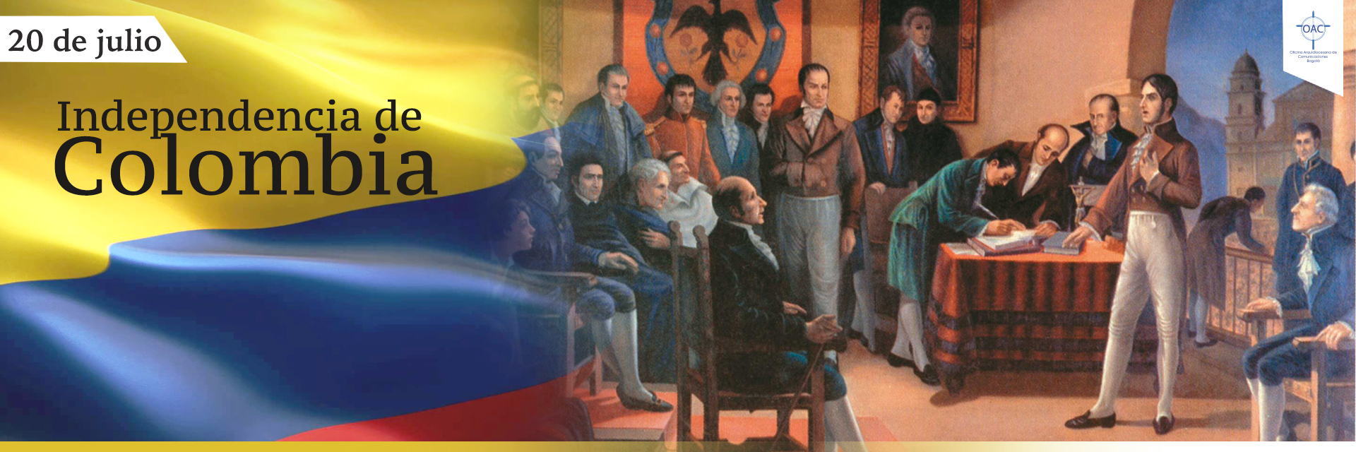 Mensaje del señor cardenal con motivo de la celebración del 20 de julio