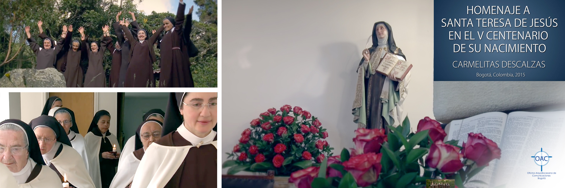 Homenaje a Santa Teresa de Jesús en el V centenario de su nacimiento