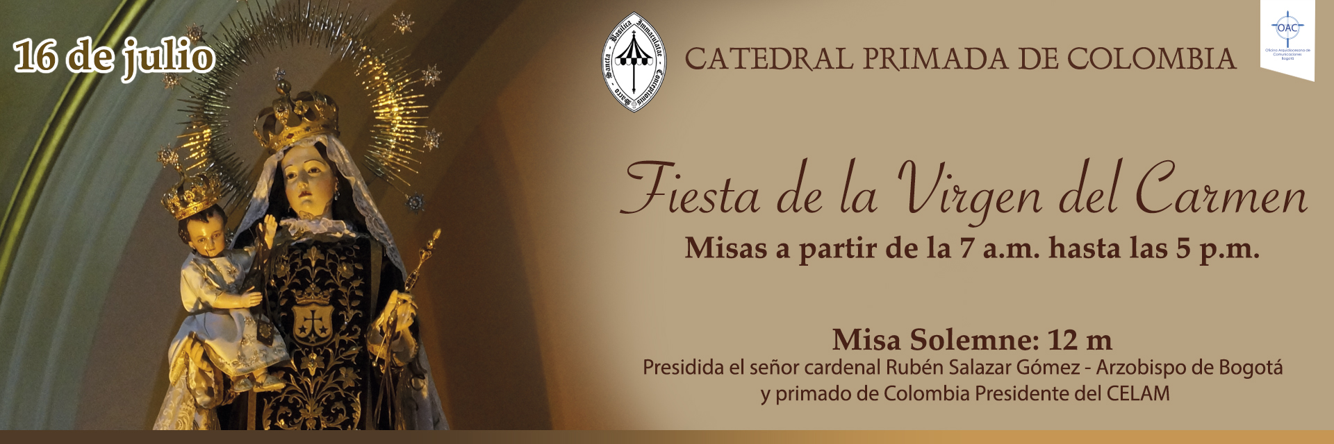 Fiesta de la Virgen del Carmen 2016