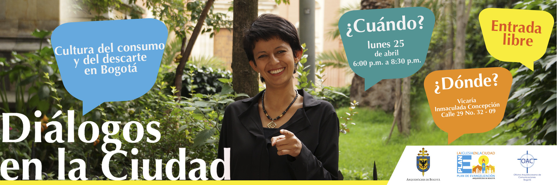 Invitación a los Diálogos en la Ciudad