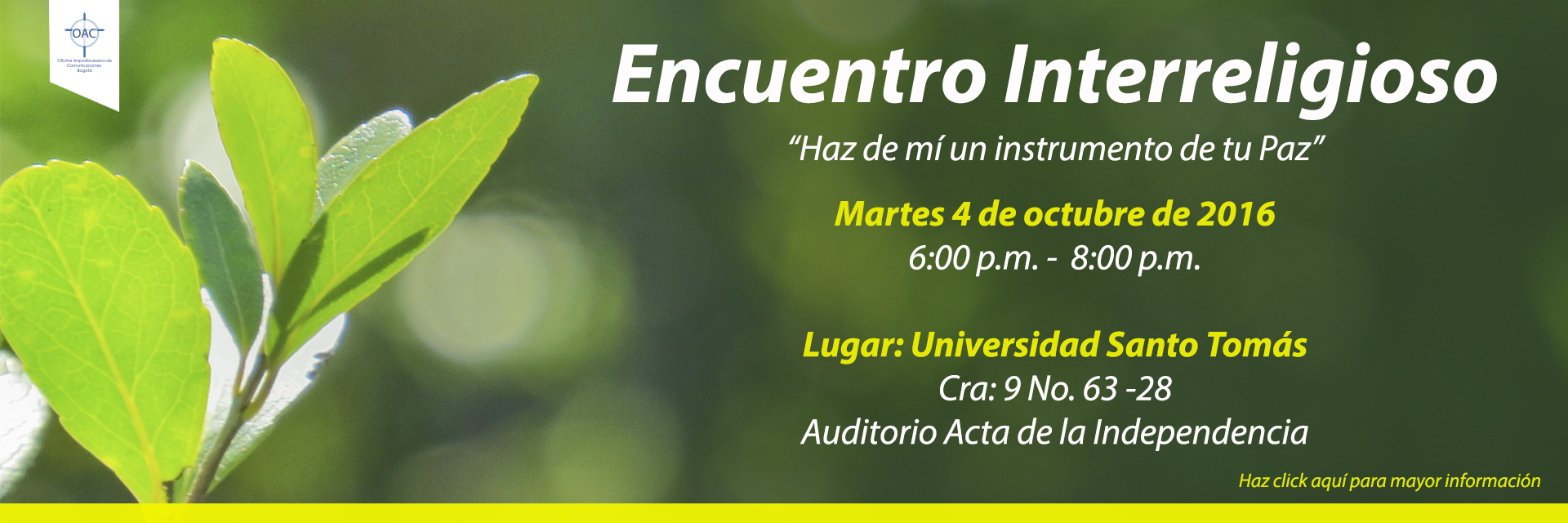 Encuentro Interreligioso