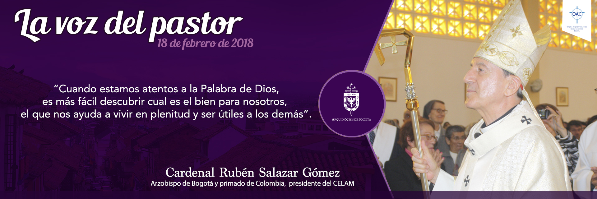 La  voz del pastor 18 de febrero de 2018