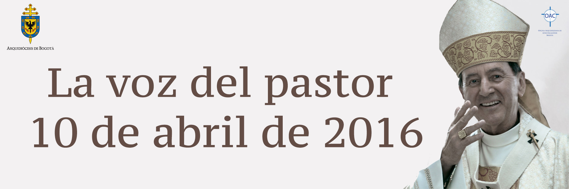 La voz del pastor 10 de abril de 2016