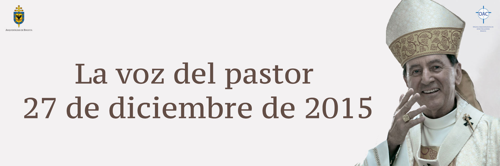 La voz del pastor 27 de diciembre de 2015
