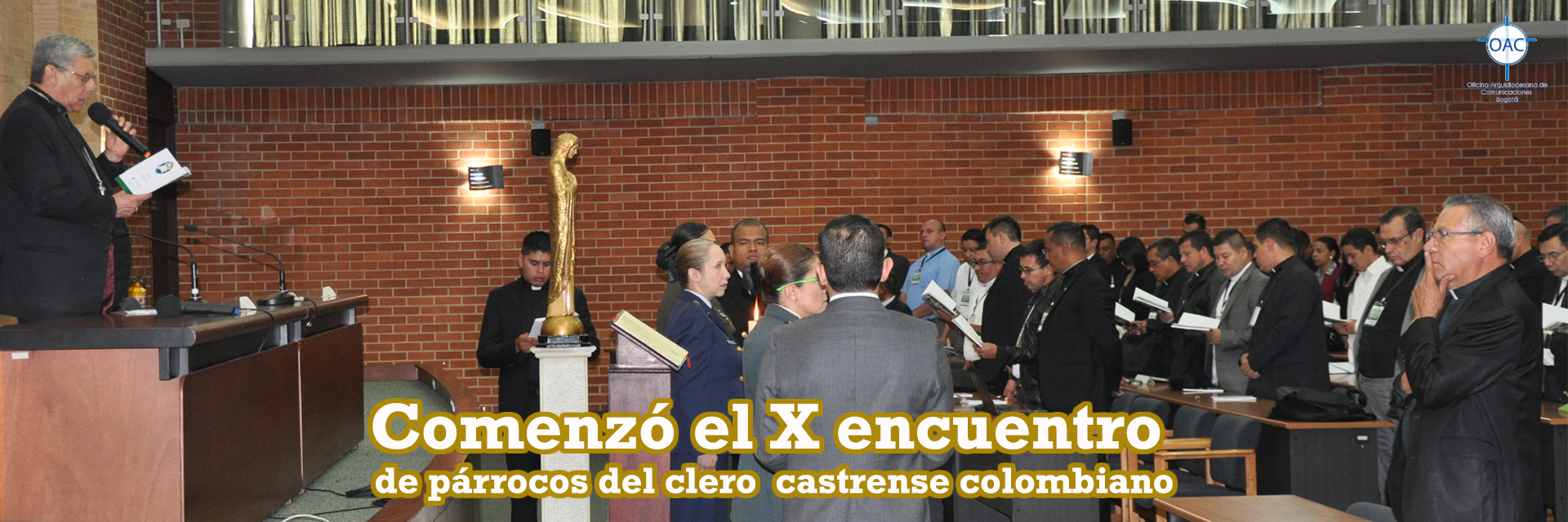Comenzó el X encuentro de párrocos del clero  castrense colombiano