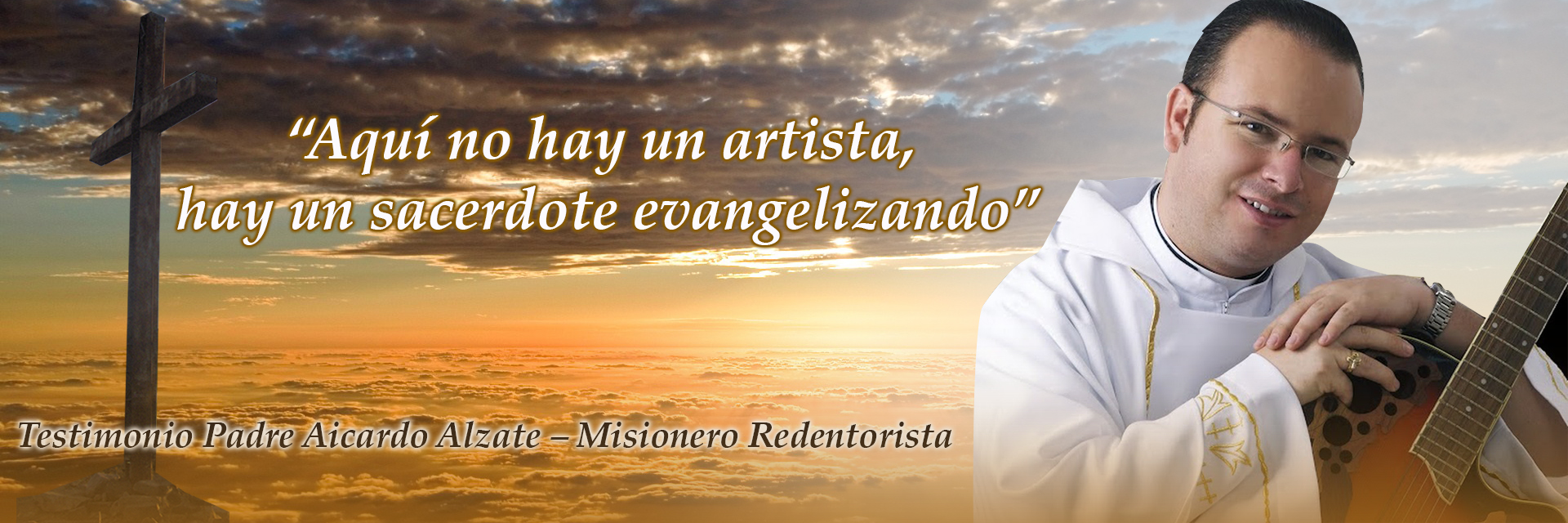 “Aquí no hay un artista, hay un sacerdote evangelizando”