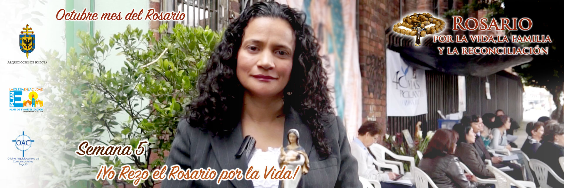 Rosario por la vida, la familia y la reconciliación