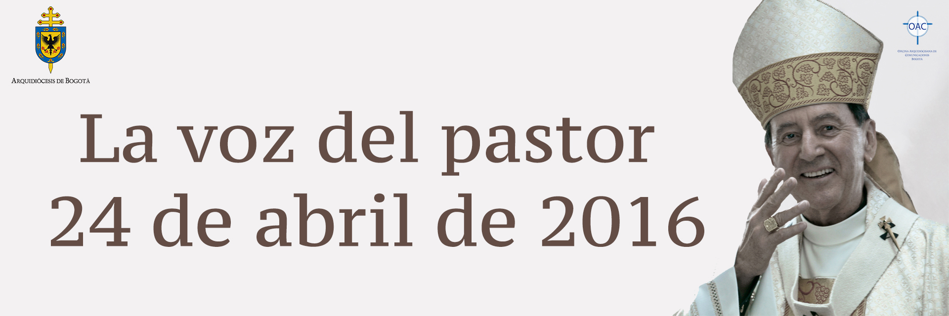 La voz del pastor 24 de abril de 2016
