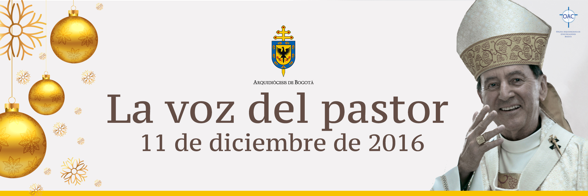 La voz del pastor 11 de diciembre de 2016