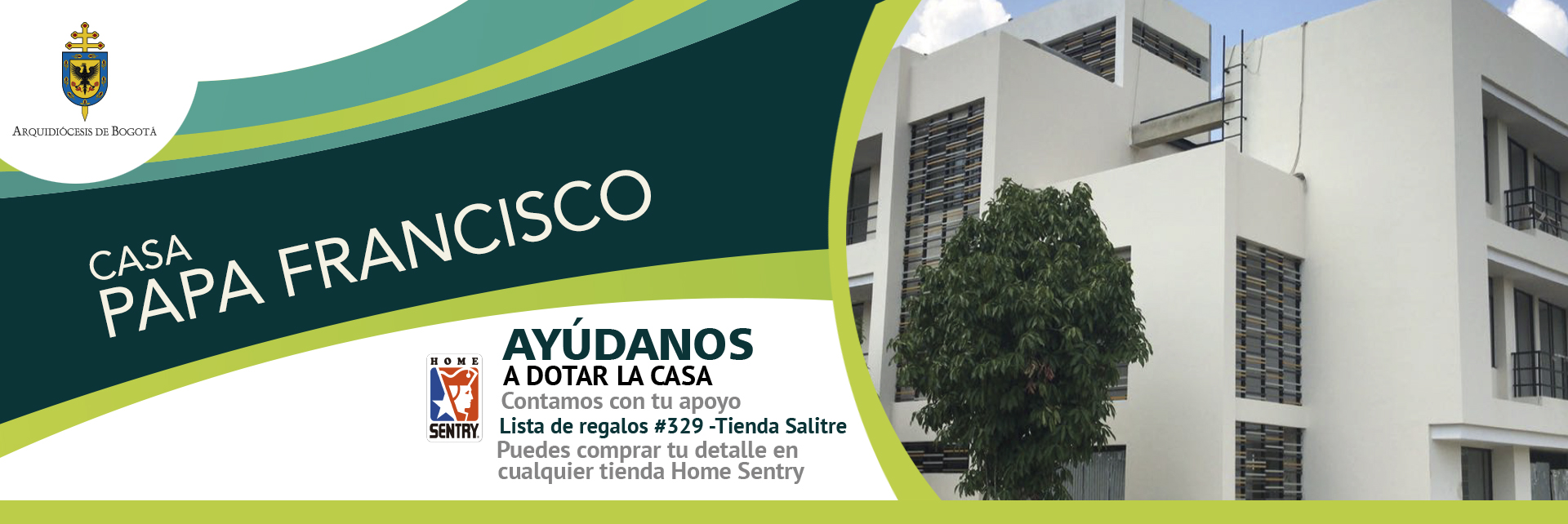 Regalos para la dotación de la Casa Francisco en Anapoima