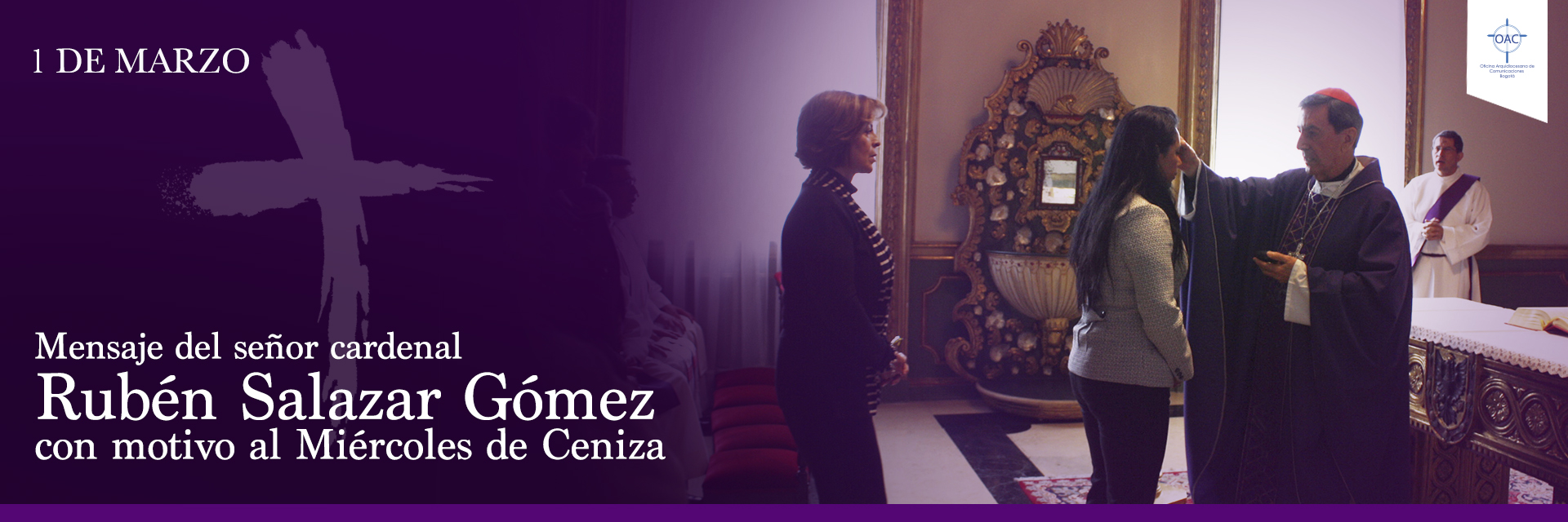 Mensaje del señor Cardenal con motivo al Miércoles de Ceniza