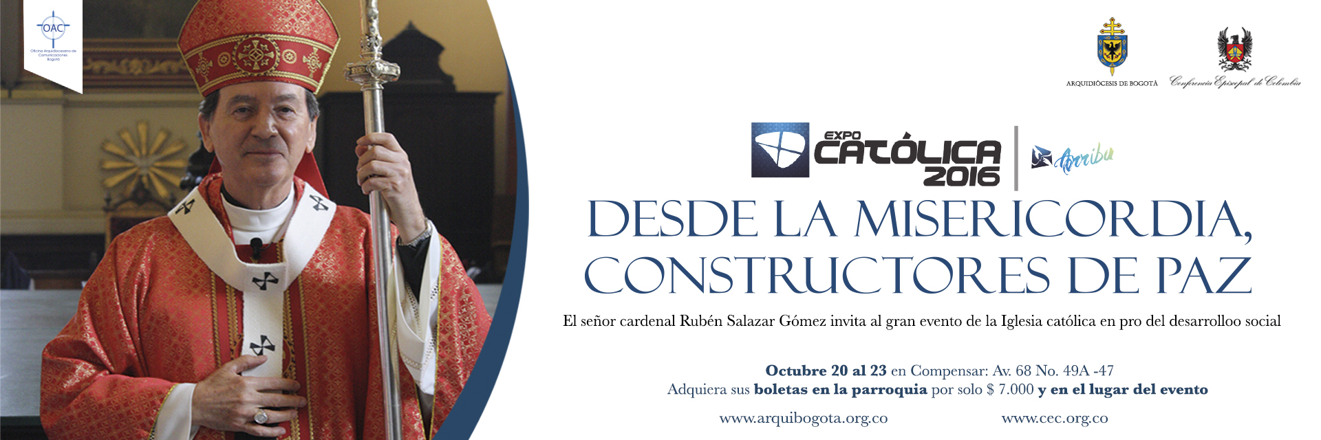 Bogotá será sede de la próxima Expocatólica 2016