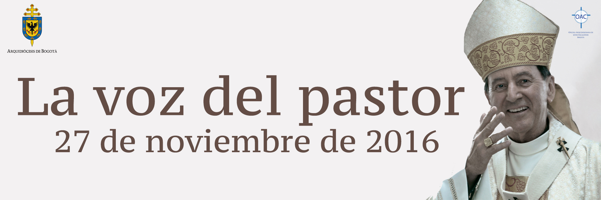 La voz del pastor  27 de noviembre de 2016