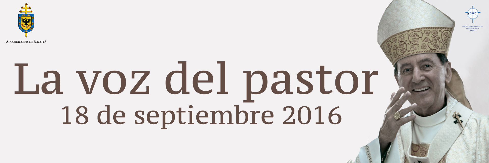 La voz del pastor 18 de septiembre de 2016