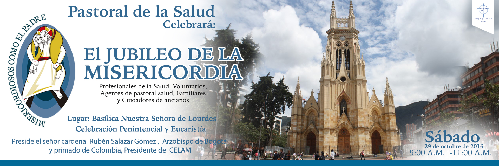 Pastoral de la salud celebrará: Jubileo de la Misericordia