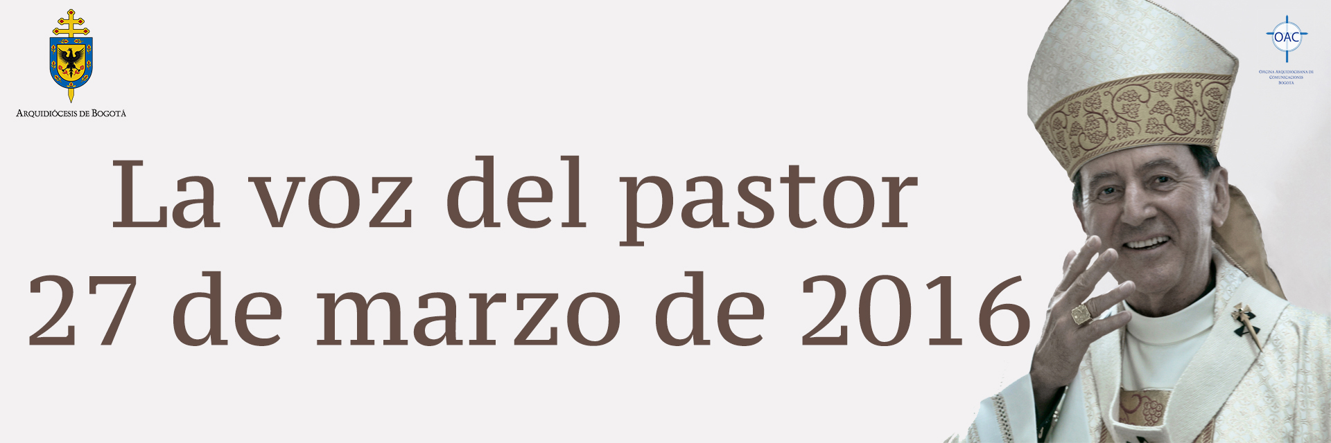 La voz del pastor 27 de marzo de 2016