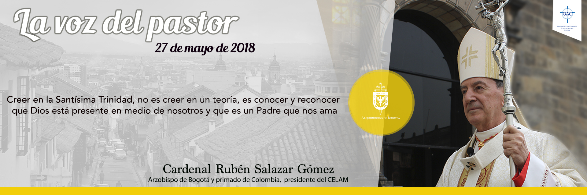 La voz del pastor 27 de mayo de 2018