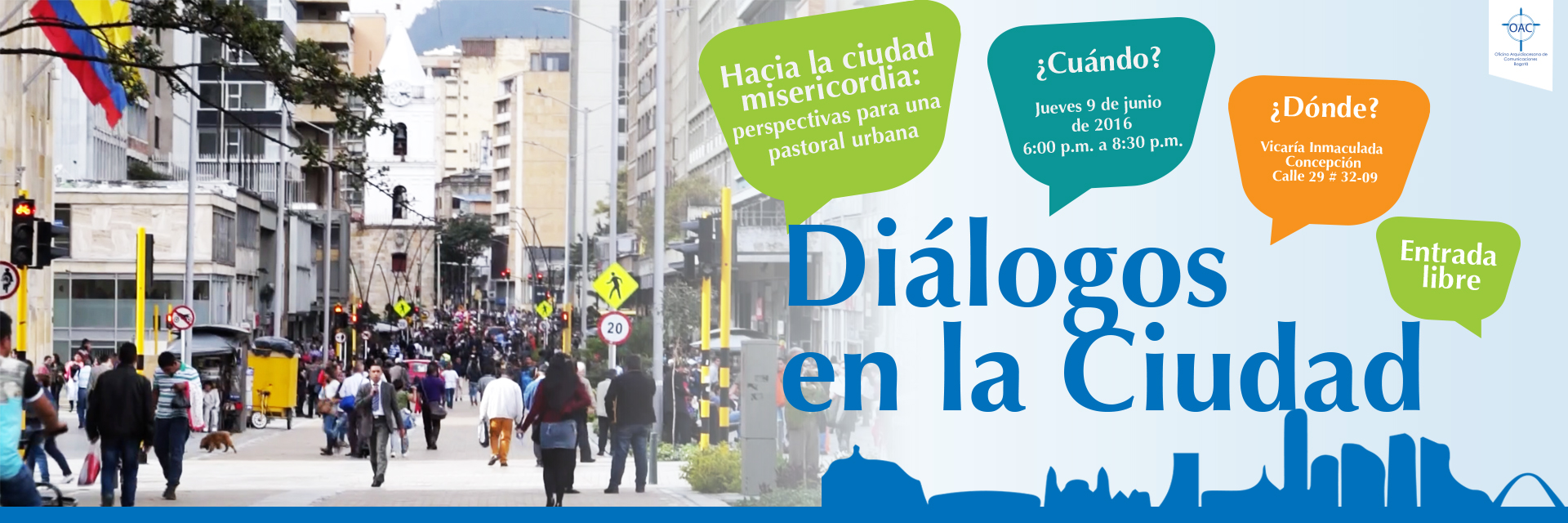 Video de invitación: Diálogos en la ciudad 9 de junio de 2016